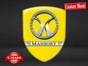Mansory Autocollants Silicone Auto Pro Max Résistants Stylés